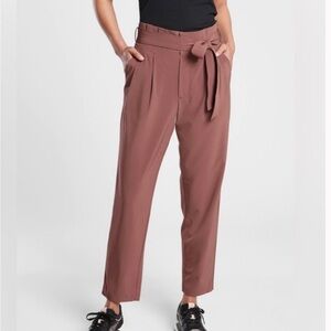 Athleta Paperbag Waistband Pant, size 18